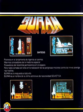 Buran (S) (1990) box cover back